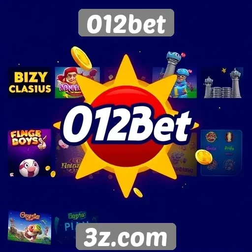 Variedade de jogos disponíveis na plataforma 012bet